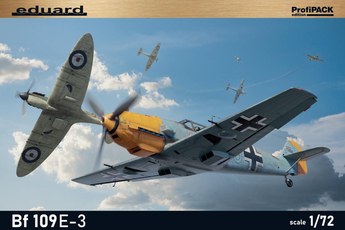 Eduard 7032 Bf 109E-3 ProfiPACK édition 1/72