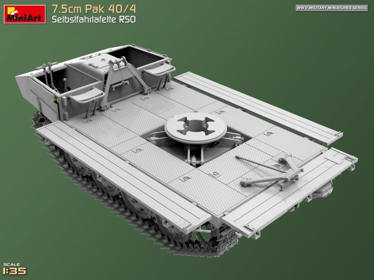 MiniArt 35483 7,5 cm paquet 40/4. Selbstfahrlafette RSO 1/35  – image 12