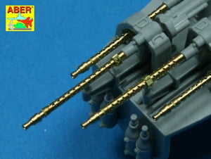 Aber A32002 Ensemble de 2 canons pour mitrailleuses d&amp;#39;avion allemandes MG 17 de 7,92 mm (1/32)  – immagine 4