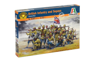 Italeri 6187 INFANTERIE ET ​​SÉPOYS BRITANNIQUES (1/72)