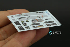 Intérieur imprimé en 3D et coloré pour F-15E de Quinta Studio QD72034 (GWH) à l&amp;#39;échelle 1/72 – image 12