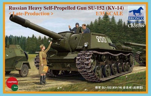 Bronco CB35109 Canon automoteur lourd soviétique SU-152 version tardive (1/35)