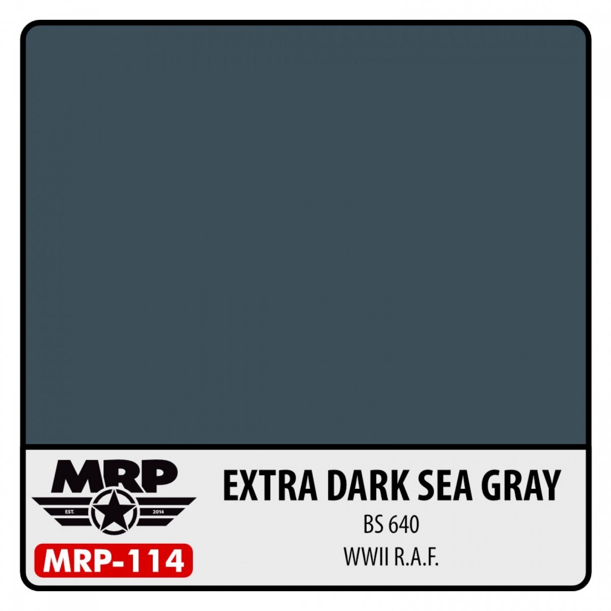 Peinture MR. Paint MRP-114 Gris mer extra foncé Seconde Guerre mondiale RAF 30 ml