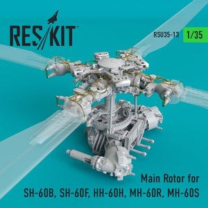 Rotor principal RESKIT RSU35-0013 pour SH-60B, SH-60F, HH-60H, MH-60R, MH-60S 1/35  – Bild 2