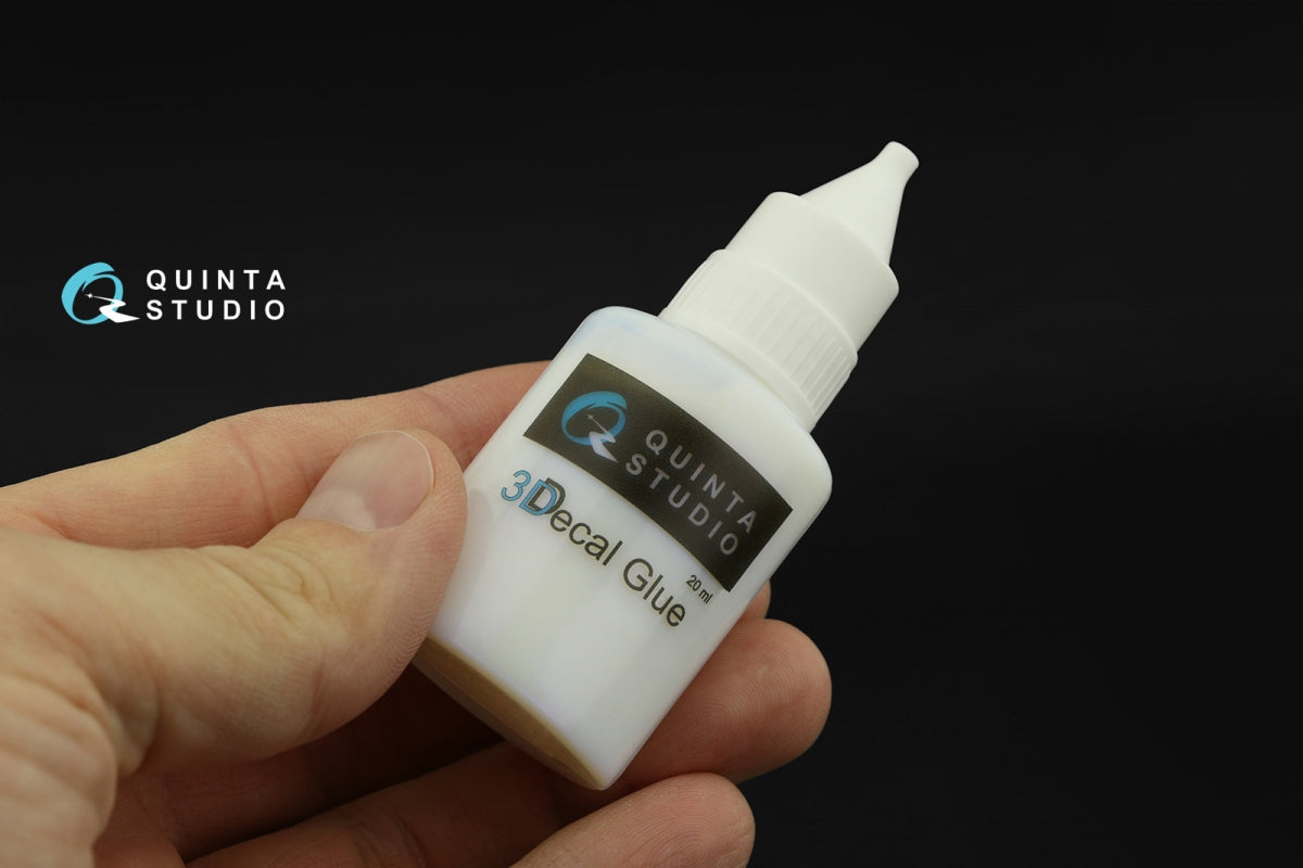 Quinta Studio 2001385641558 Colle pour décalcomanies 3D 20 ml
