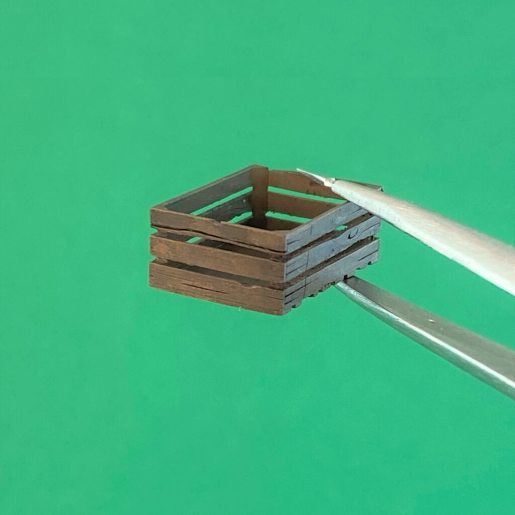 Point de non-retour 3523046 Caisses à légumes en bois 1/35  – immagine 4