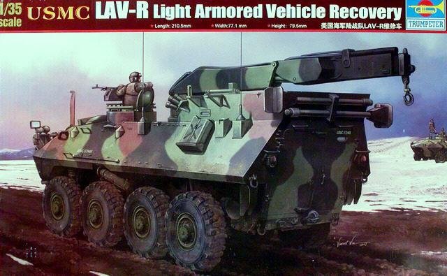 Trumpeter 00370 USMC LAV-R Véhicule blindé léger de dépannage (1/35)