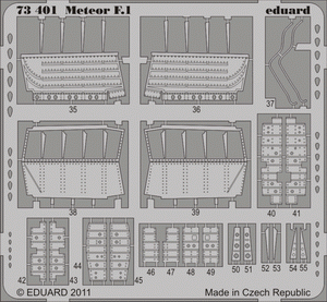 Eduard 73401 Meteor F.1 SA 1/72 CYBER HOBBY, DRAGON  – immagine 2