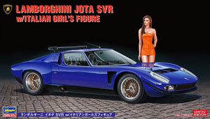 Hasegawa 20472 Lamborghini Jota SVR avec figurine de fille italienne 1/24