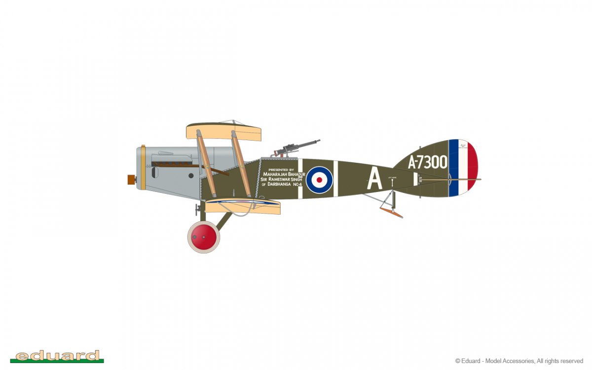 Maquette Eduard 8452 Bristol F.2B Fighter au 1/48 – image 7