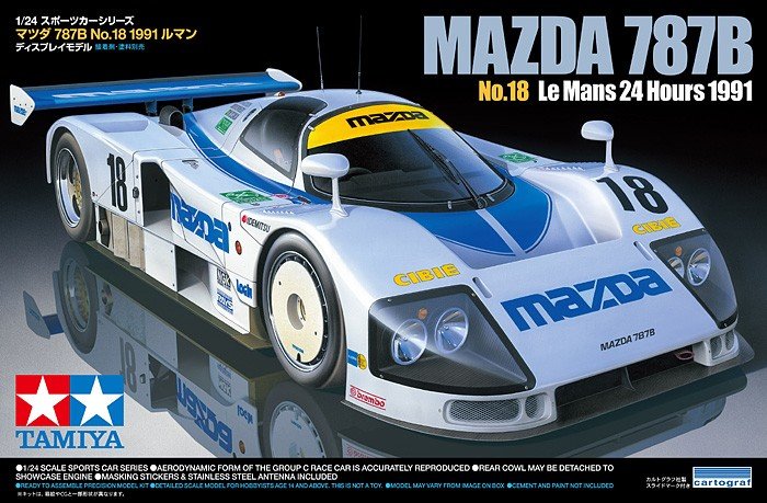 Tamiya 24326 Mazda 787B 24 Heures du Mans 1991 (1/24)