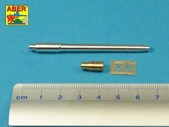 Canon Aber 72L-67 170 mm A/T pour Jagdpanzer allemand E-100 (1/72) – imagen 2