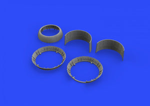 Capot moteur Eduard 632105 F4U-1 avec volets de refroidissement alternatifs TAMIYA 1/32 – immagine 3