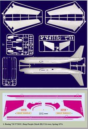 Roden 314 Boeing 720 Starship One 1/144 – immagine 2