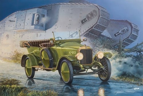 Roden 735 Vauxhall Type D 1/72