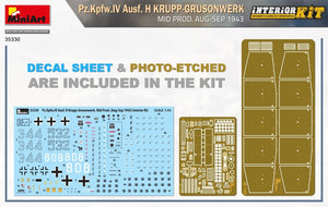 MiniArt 35330 Pz.Kpfw. IV Ausf. H Krupp-Grusonwerk 1/35 – zdjęcie 3