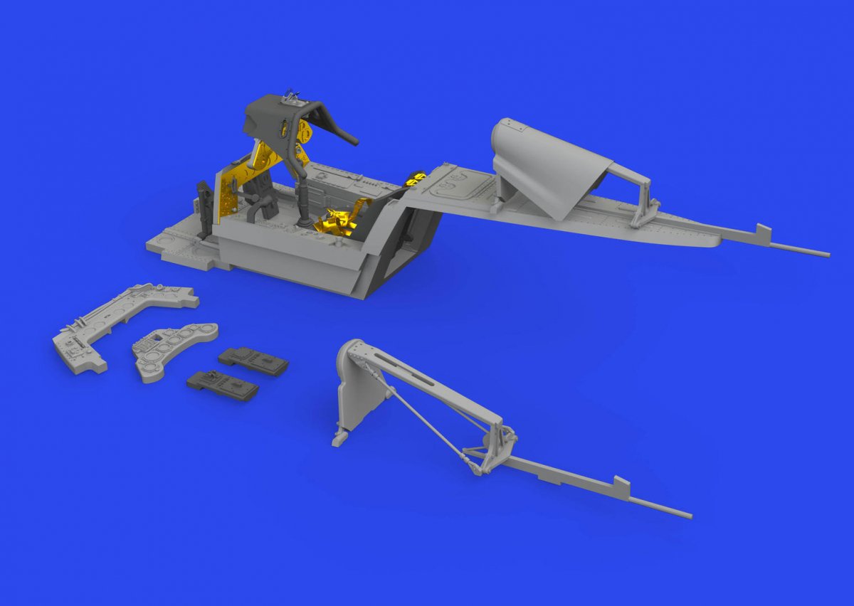 Maquette Eduard 648824 Fw 190F-8 cockpit (impression Eduard 1/48) – immagine 3