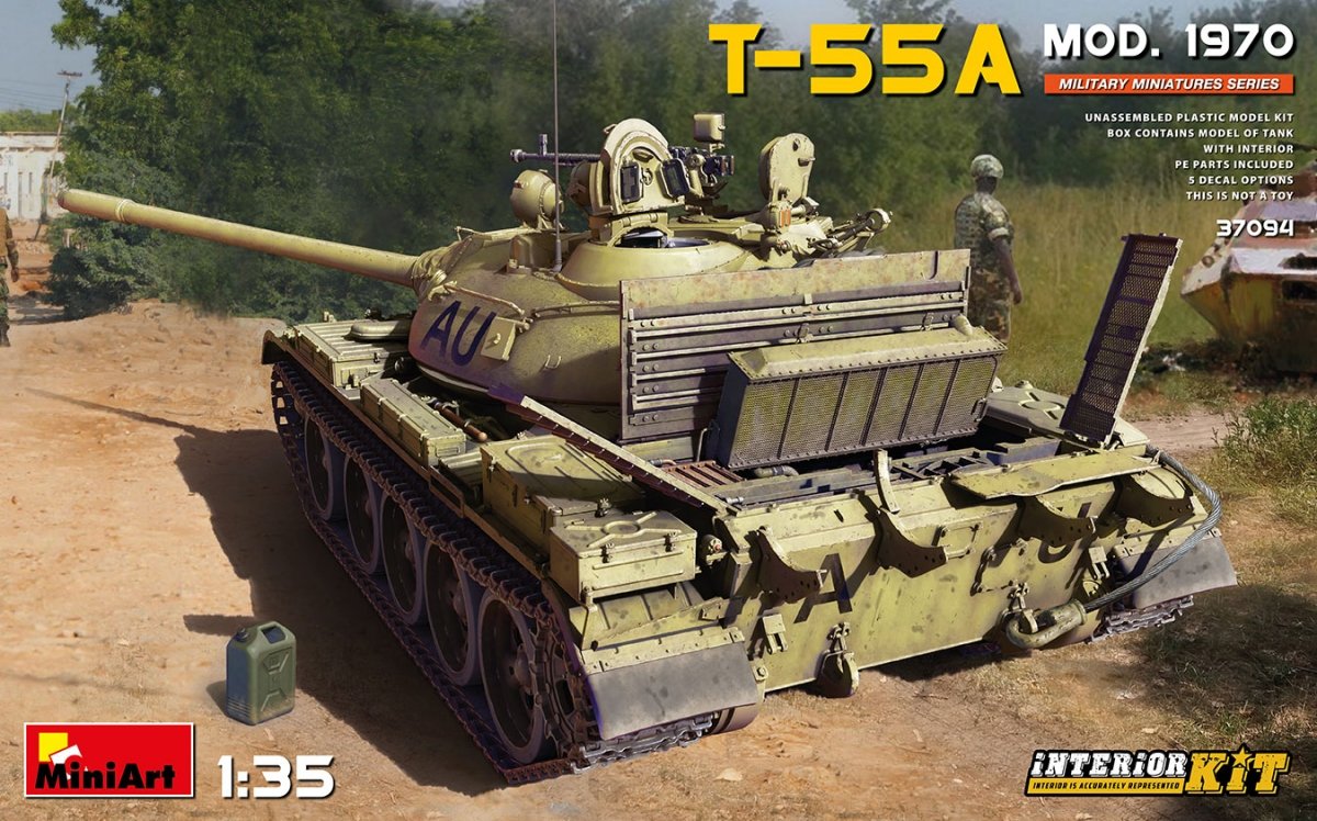 MiniArt 37094 T-55A MOD. KIT INTÉRIEUR 1970 1/35