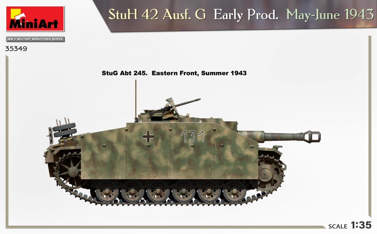 Mini Art 35349 StuH 42 Ausf. G Première production mai-juin 1943 1/35 – Bild 8
