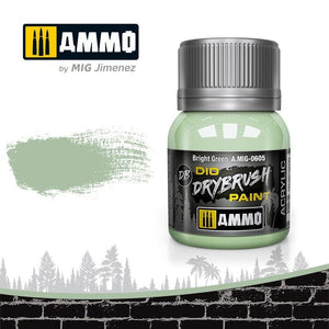 Ammo of Mig 0605 DRYBRUSH Vert vif 40ml