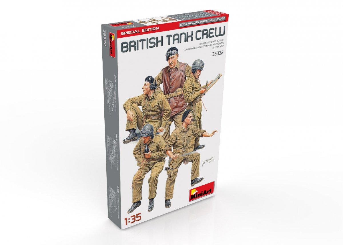 Miniart 35332 ÉQUIPAGE DE CHAR BRITANNIQUE. ÉDITION SPÉCIALE 1/35 – immagine 2