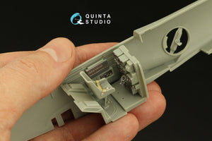 Intérieur imprimé en 3D et coloré sur papier décalcomanie Quinta Studio QD48353 Me 410 (Meng) 1/48  – immagine 8
