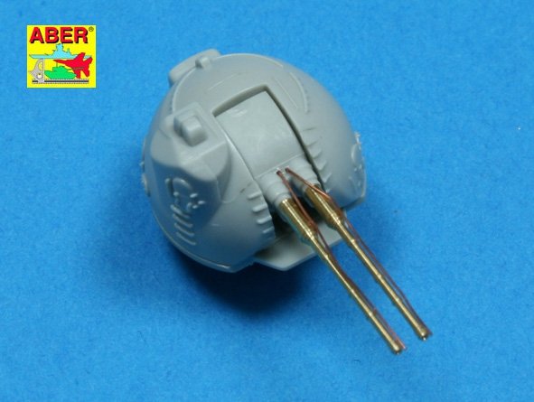 Aber 350L-29 Ensemble de 4 canons de 130 mm pour AK-130 Marine russe (1/350) – Bild 3