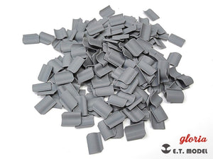 Tuiles de toit ET Model P35-205 de la Seconde Guerre mondiale, type tuile plate, échelle 1/35 – immagine 3