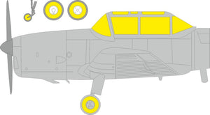 Masques de visage Eduard EX1086 Chipmunk T.20 T AIRFIX 1/48