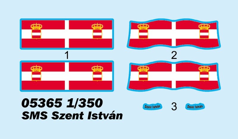Trumpeter 05365 SMS Szent István 1/350 – zdjęcie 3