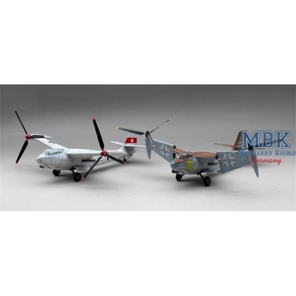 Maquette Amusing Hobby 48A002 Weserflug P.1003/1 Avion VTOL allemand de la Seconde Guerre mondiale, échelle 1/48 – immagine 2