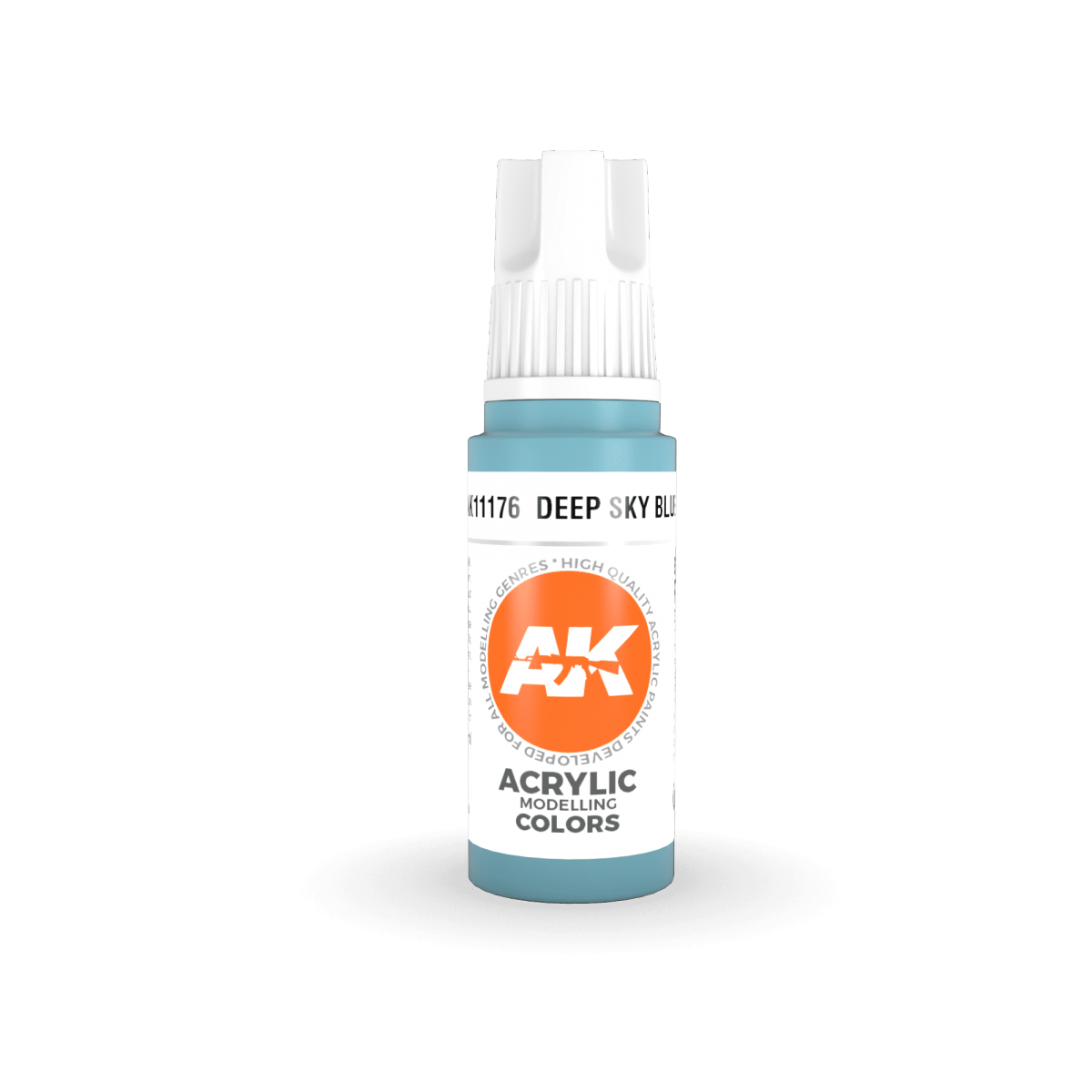 AK Interactive AK11176 DEEP SKY BLUE – STANDARD 17 ml – immagine 2