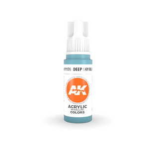 AK Interactive AK11176 DEEP SKY BLUE – STANDARD 17 ml – immagine 2