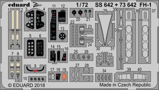 Eduard SS642 FH-1 SPÉCIAL HOBBY 1/72