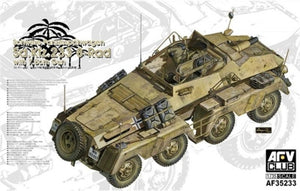 AFV Club 35233 Sd.Kfz.233 8-Rad avec pistolet de 7,5 cm