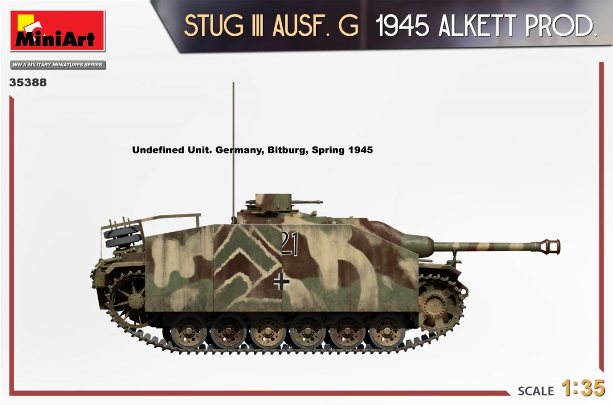 MiniArt 35388 STUG III AUSF. G 1945 ALKETT PROD. 1/35 – image 15