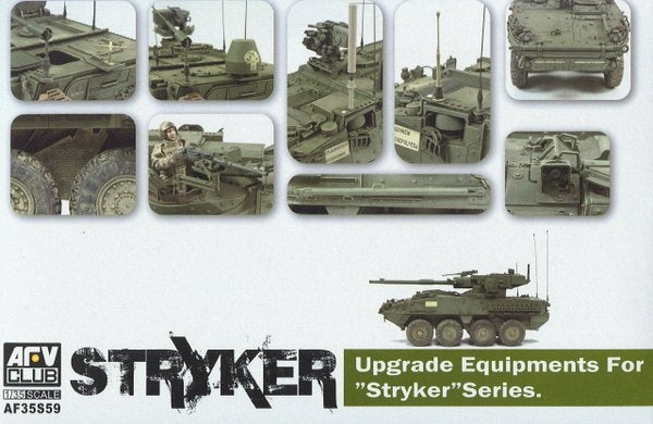 AFV Club 35S59 Équipement de mise à niveau Stryker pour véhicules de la série Stryker 1/35