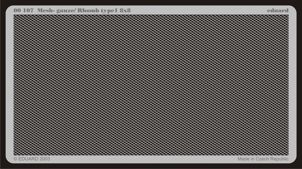 Eduard 00107 Maille - gaze/ type losange 1 8x8