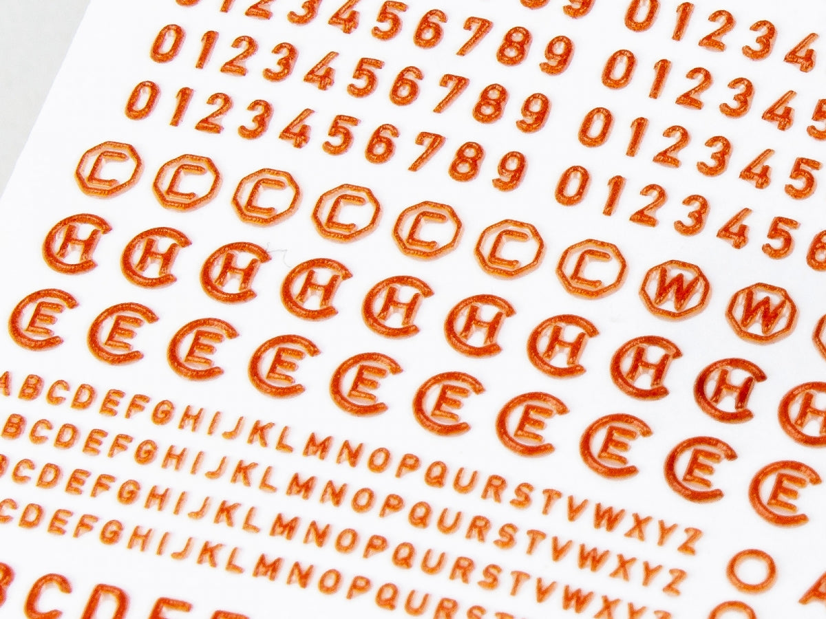Red Fox Studio QS-35017 Chiffres et lettres pour véhicules blindés américains vol. 01 1/35 – image 4