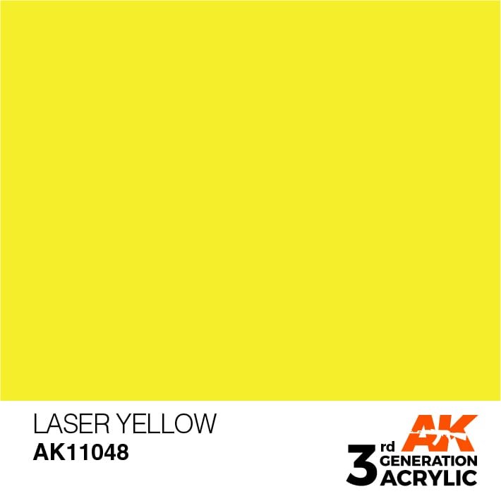 AK Interactive AK11048 Laser Jaune 17 ml