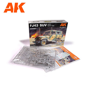 AK Interactive AK35001 FJ43 SUV AVEC TOIT RIGIDE 1/35 – Bild 2