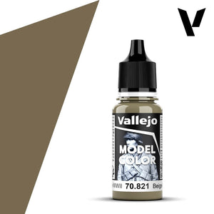 Vallejo 70821 Beige allemand Seconde Guerre mondiale 18 ml