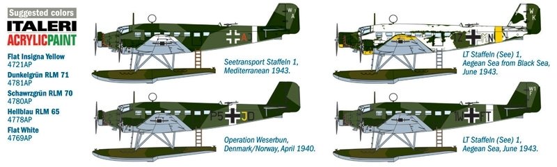 Italeri 1339 Ju 52/3 m Voir (1/72) – immagine 2