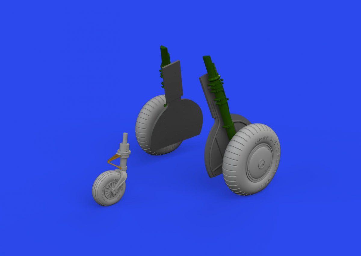 Roues Eduard 648999 Bf 108 EDUARD 1/48 – imagen 2