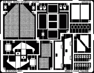 Remorque Eduard 35396 M-26 1/35 Tamiya