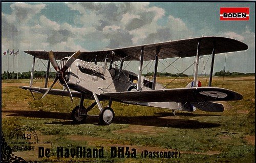 Roden 431 de Havilland DH4a (Passager)