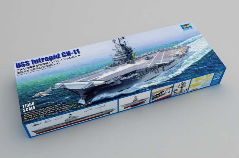 Trumpeter 05618 USS Intrepid CV-11 1/350 – Bild 2