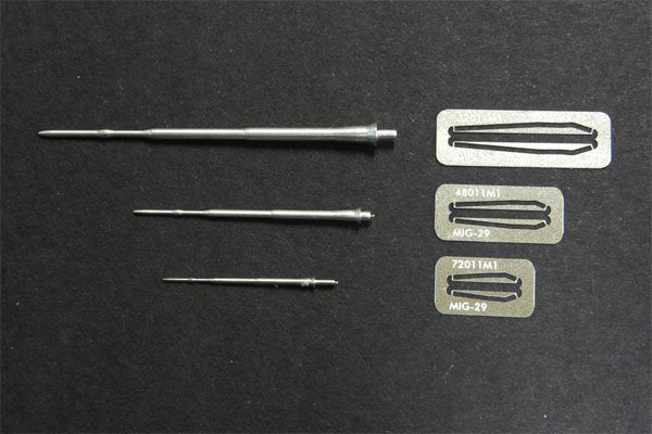 HobbyDecal MT48015V1 Mig-29 jeu de tubes de Pitot 1/48 – image 3