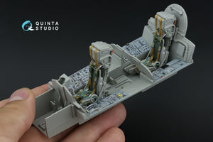 Intérieur imprimé en 3D et coloré sur papier décalcomanie (Italeri) de Quinta Studio QD+32230 Tornado IDS (avec pièces en résine imprimées en 3D) à l&amp;#39;échelle 1/32 – image 11