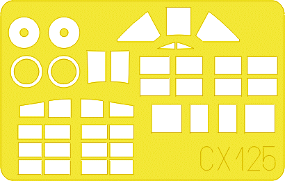 Eduard CX125 SB2C-4 ACADEMY 1/72 